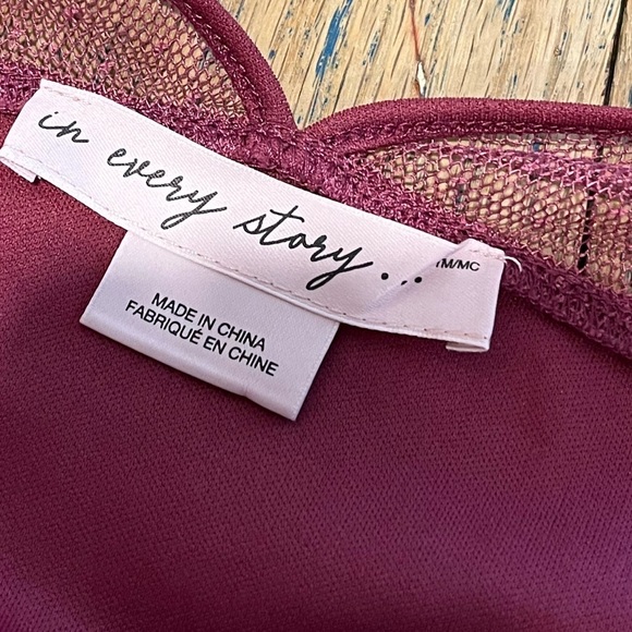 IN EVERY STORY - Sheer Dot Mesh Dress - Size 2X - Picture 2 of 9